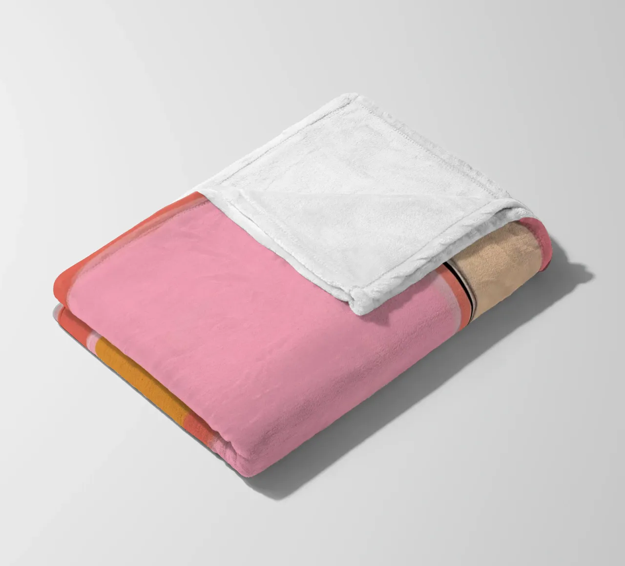 Aree di colore Ritmo coperta in pile da Carina Pop & Pastell