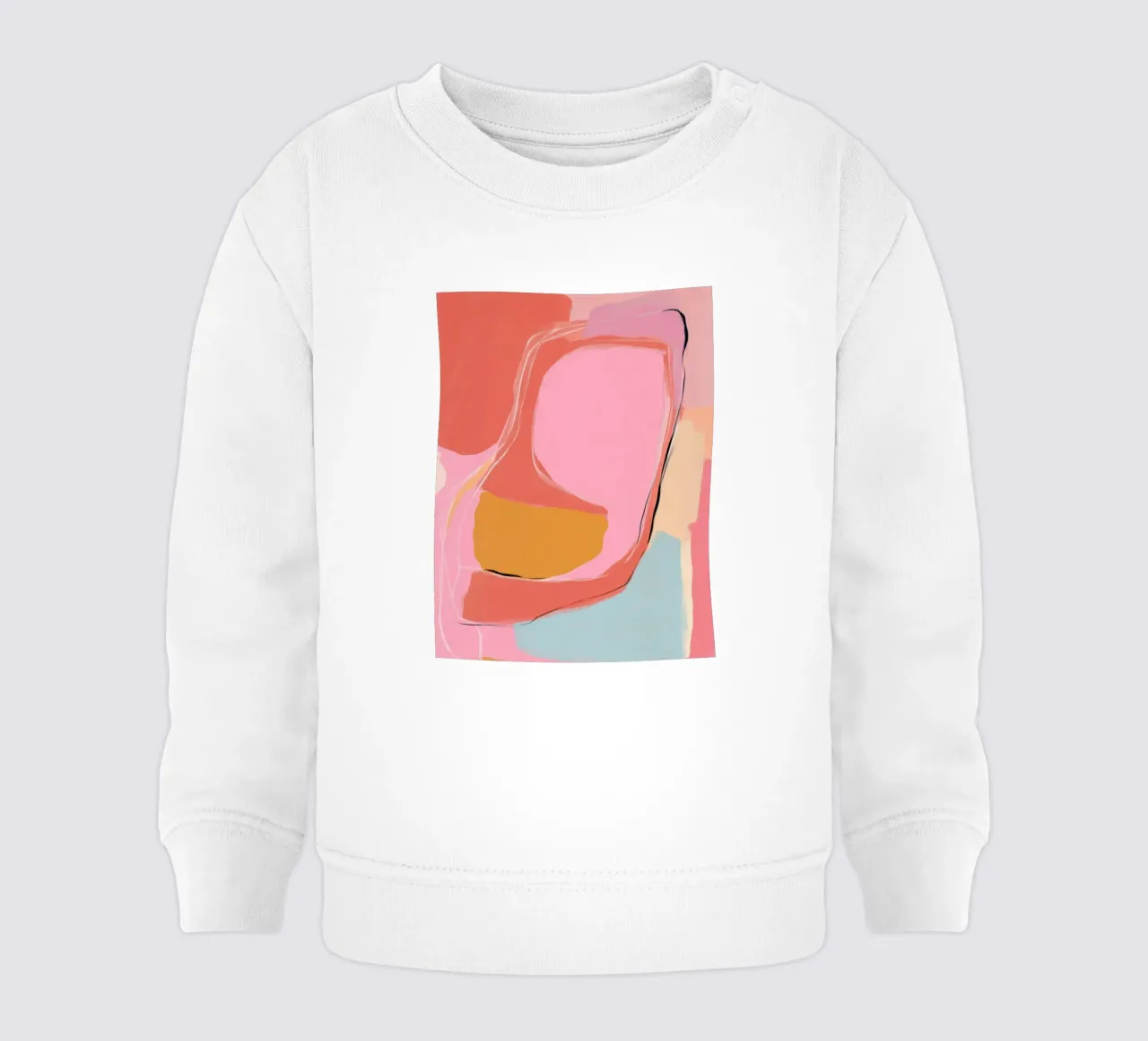 Aree di colore Ritmo felpa neonato da Carina Pop & Pastell