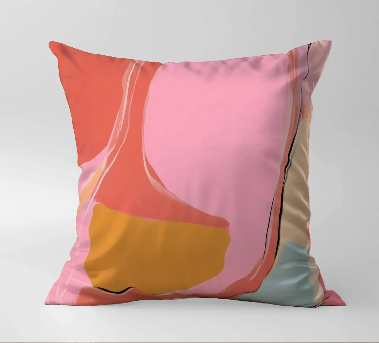 Aree di colore Ritmo cuscino da Carina Pop & Pastell