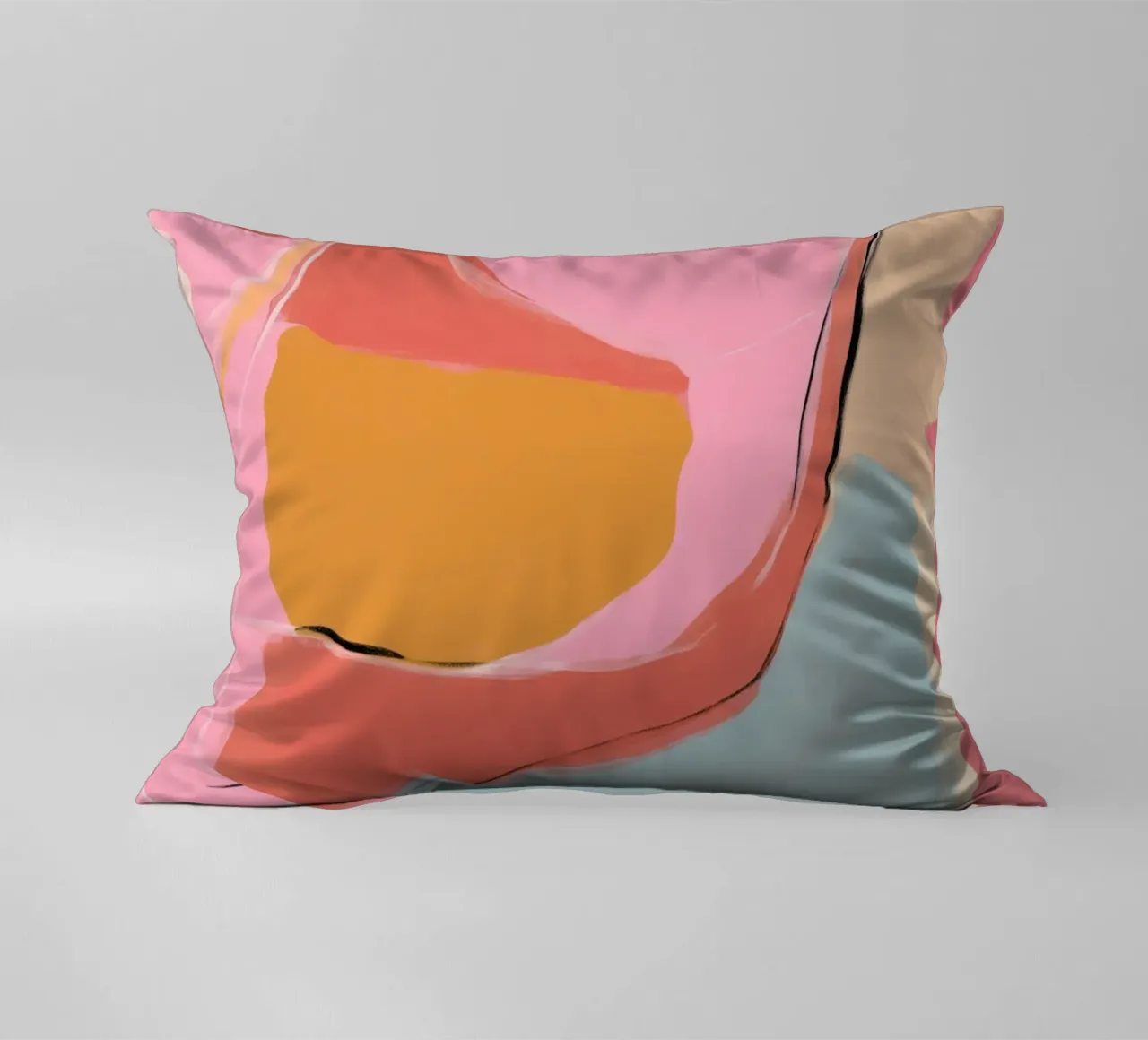 Aree di colore Ritmo cuscino da Carina Pop & Pastell