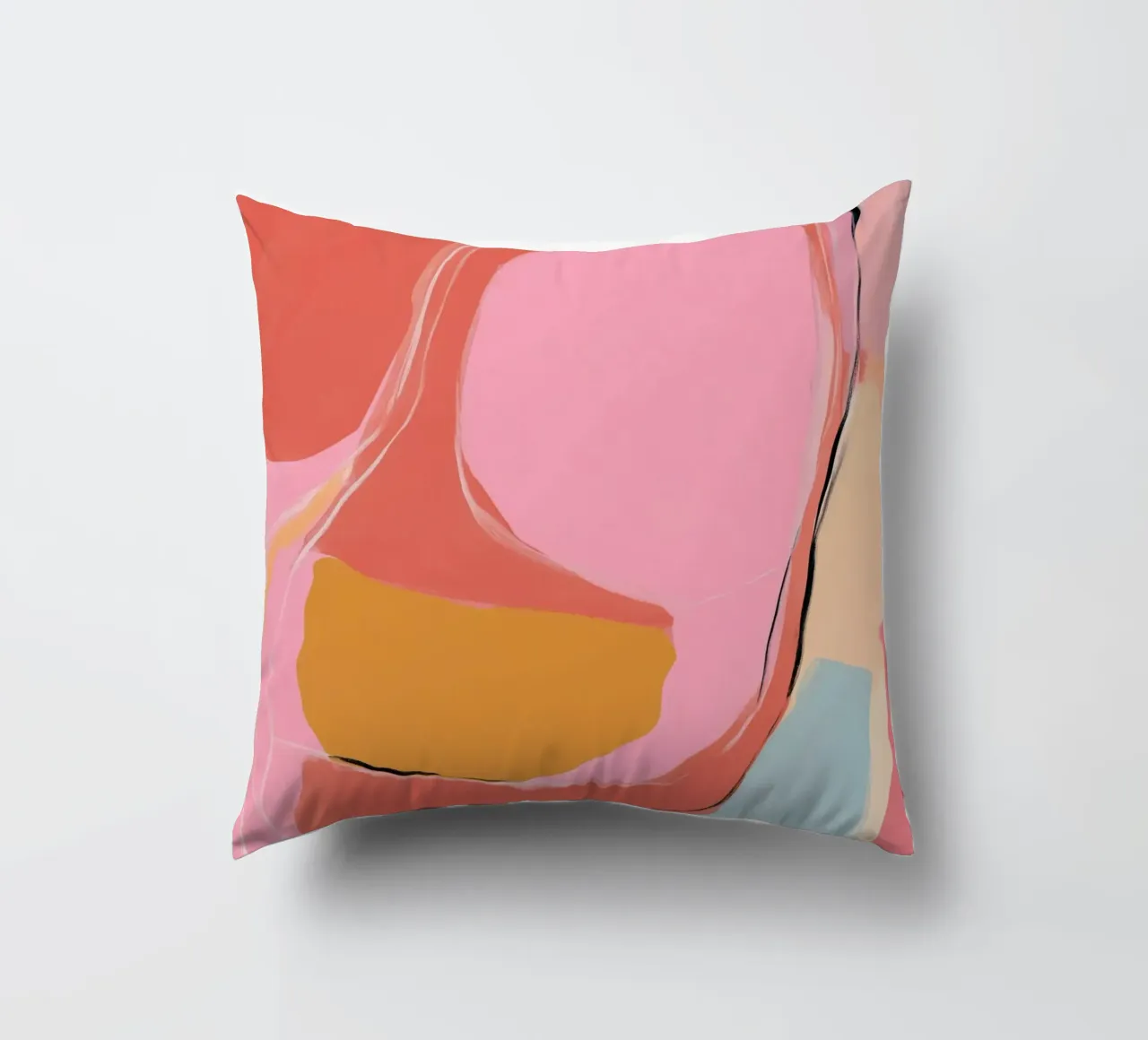 Aree di colore Ritmo cuscino da Carina Pop & Pastell