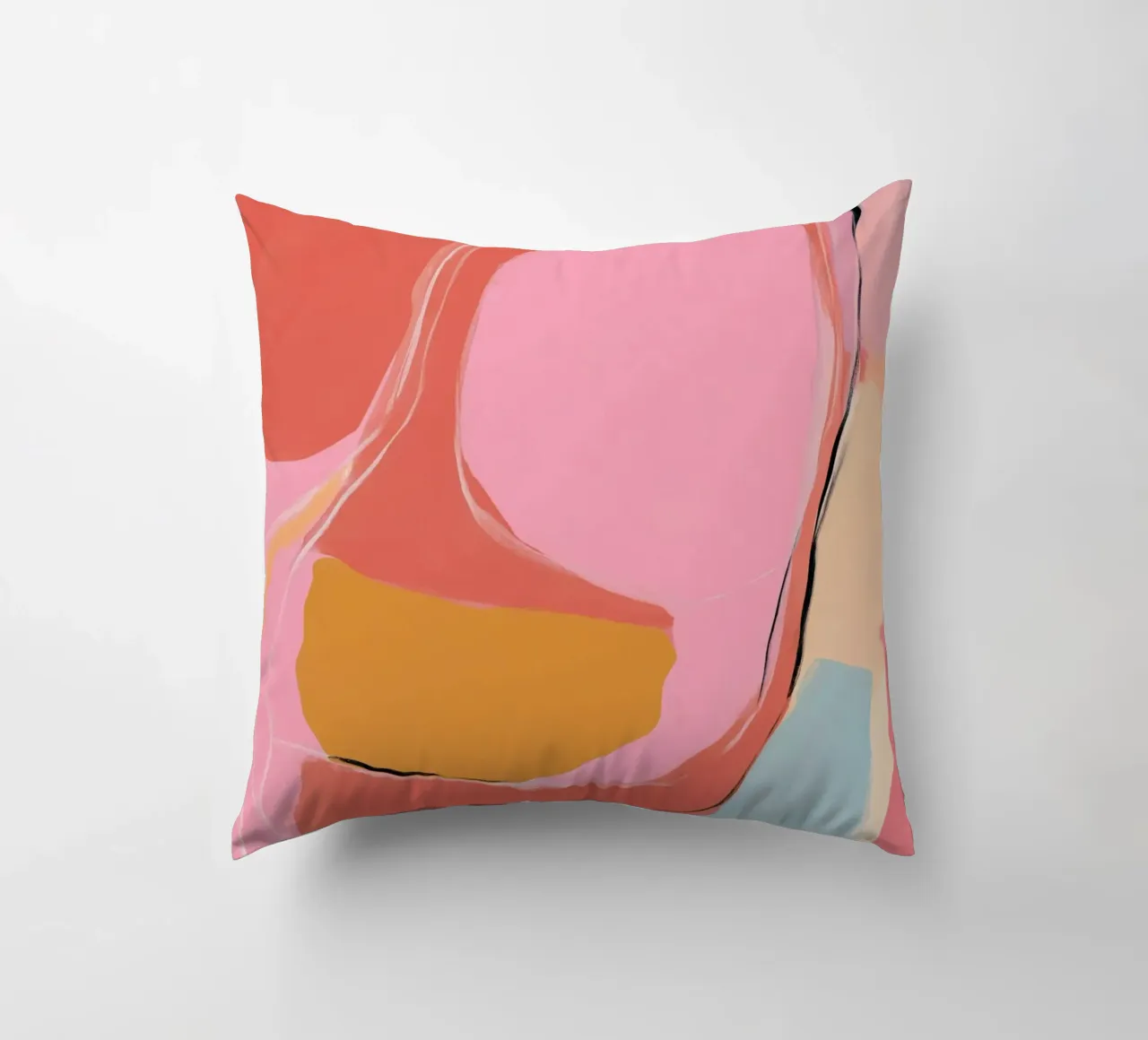 Aree di colore Ritmo cuscino da Carina Pop & Pastell