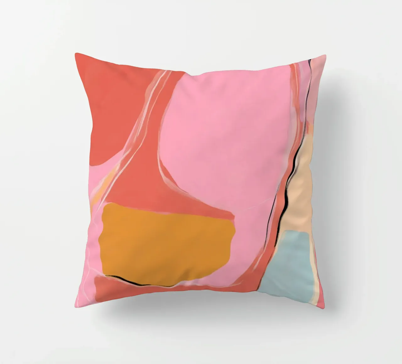 Aree di colore Ritmo cuscino da Carina Pop & Pastell