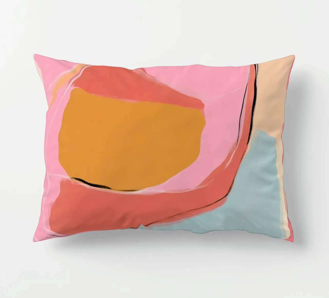Aree di colore Ritmo cuscino da Carina Pop & Pastell