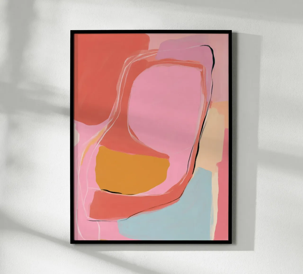 Aree di colore Ritmo poster da Carina Pop & Pastell