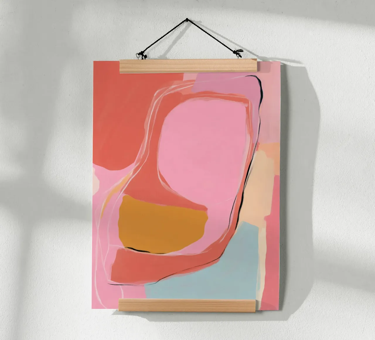 Aree di colore Ritmo poster da Carina Pop & Pastell