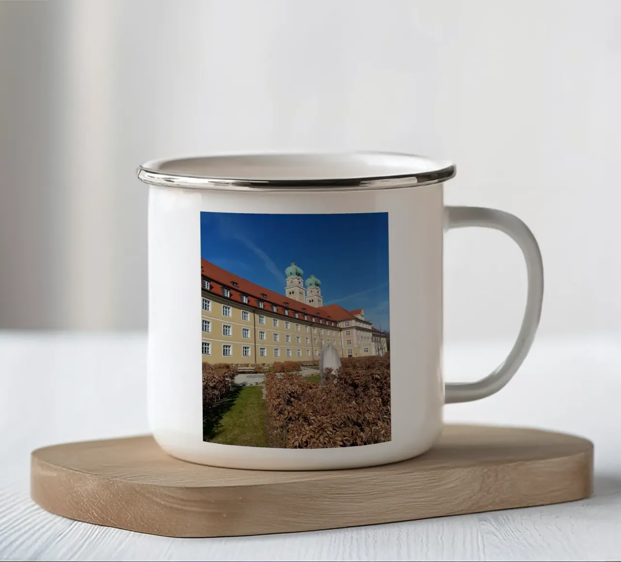 St. Josef tazza in smalto da dava