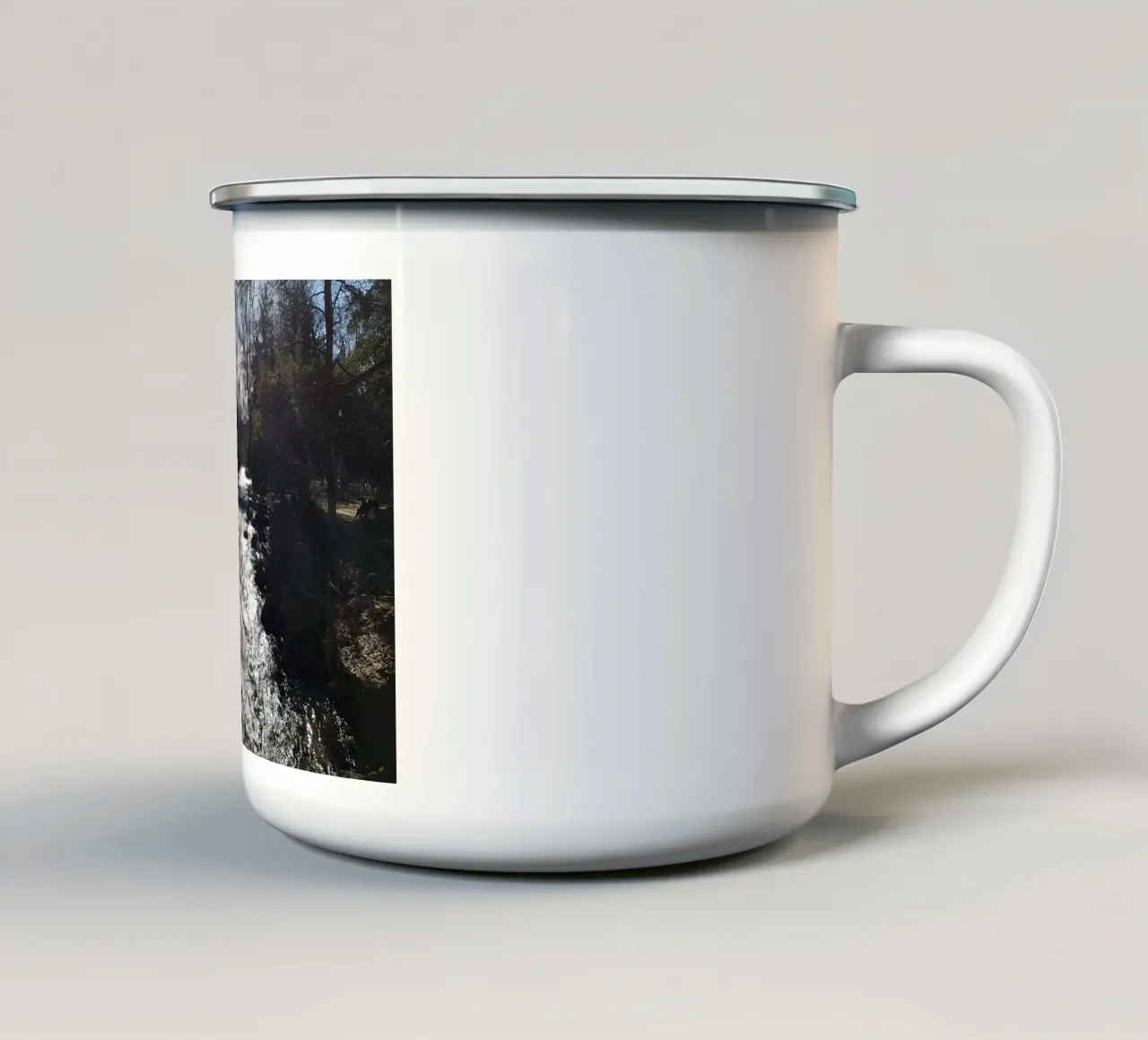 Schwabinger Bach tazza in smalto da dava