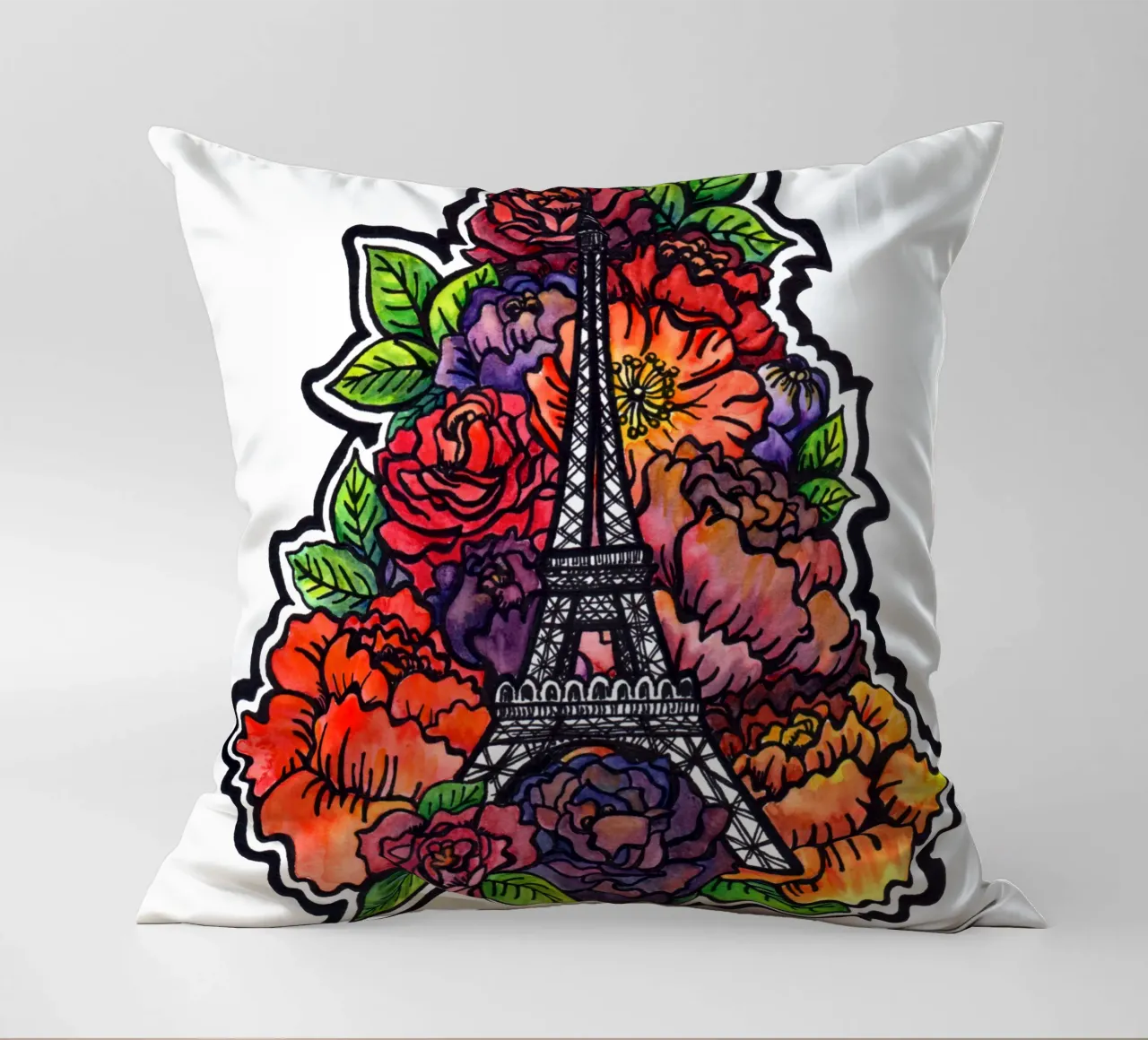 Fiore Torre Eiffel cuscino da KP Design