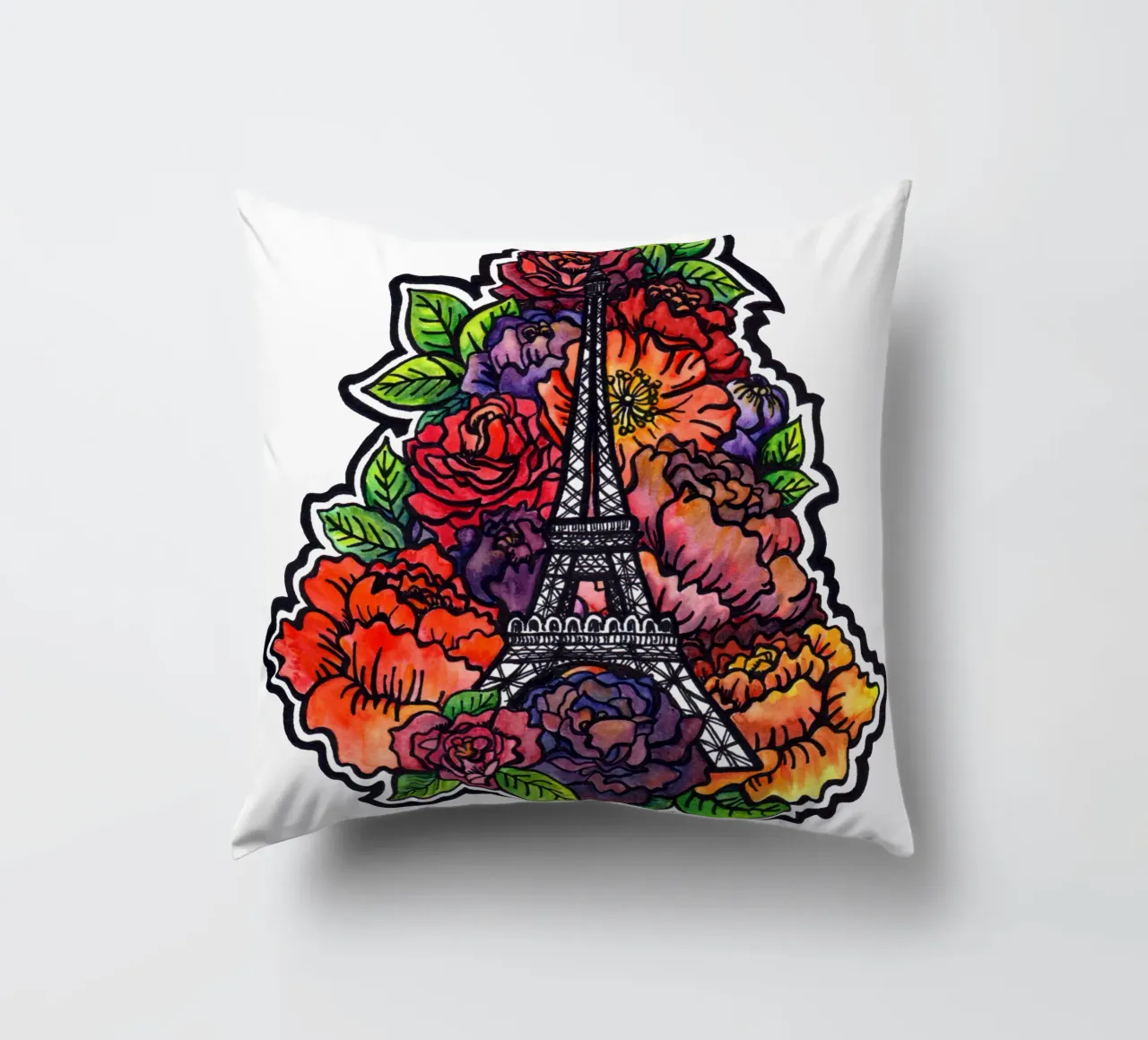 Fiore Torre Eiffel cuscino da KP Design