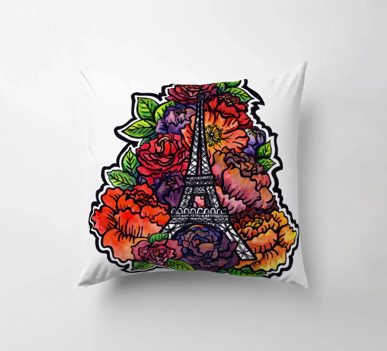 Fiore Torre Eiffel cuscino da KP Design