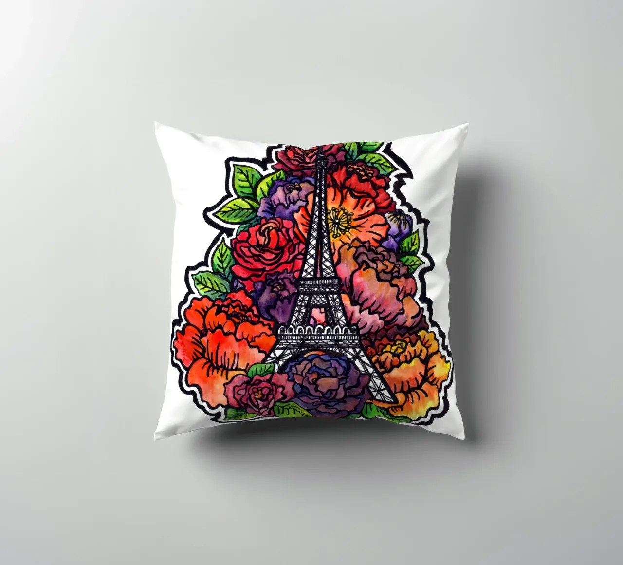 Fiore Torre Eiffel cuscino da KP Design