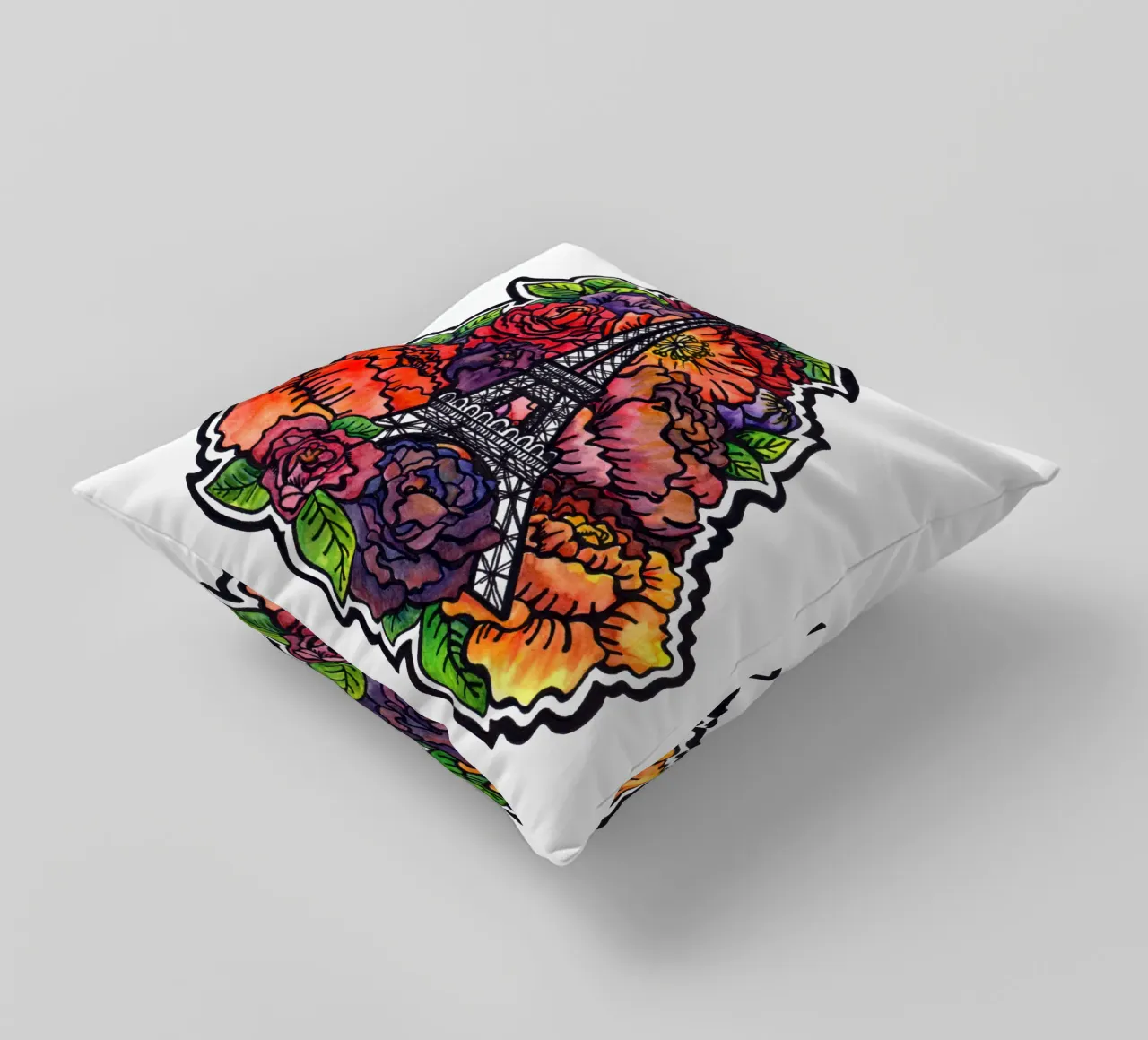 Fiore Torre Eiffel cuscino da KP Design