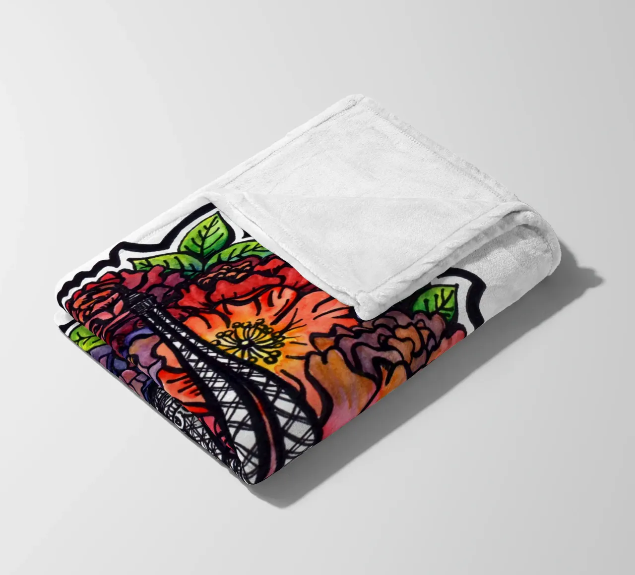 Fiore Torre Eiffel coperta in pile da KP Design