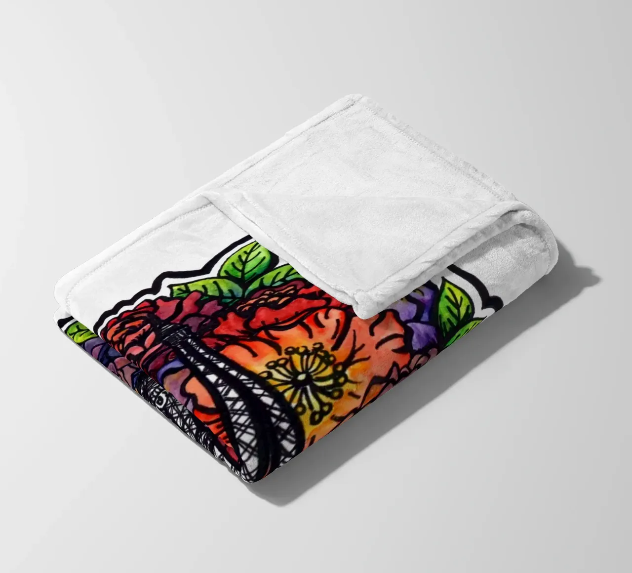 Fiore Torre Eiffel coperta in pile da KP Design