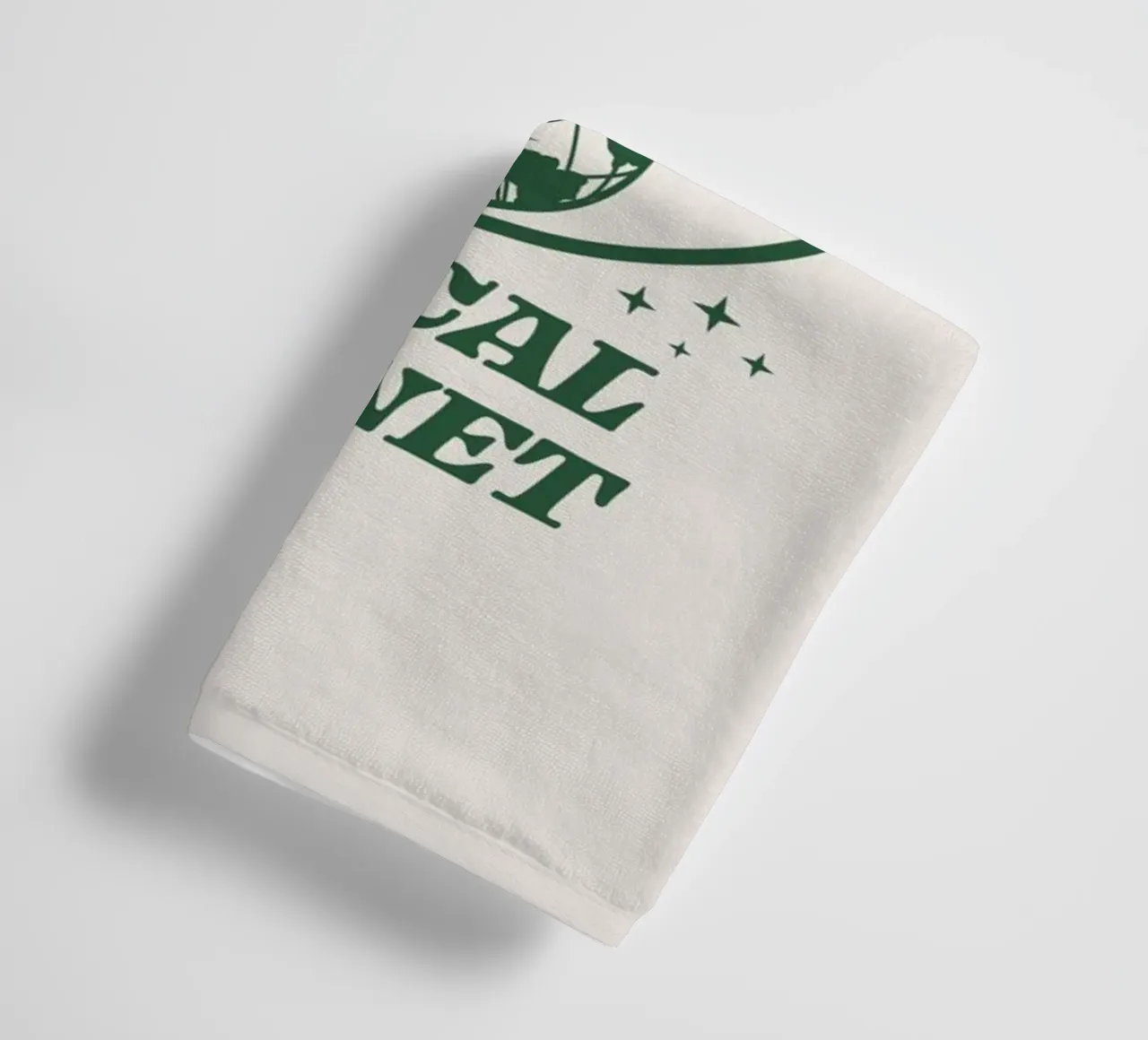 Support your Local Planet towel by Eco Rebel Creative