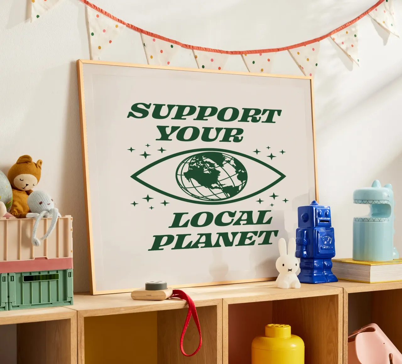 Support your Local Planet hahnemühle by Eco Rebel Creative