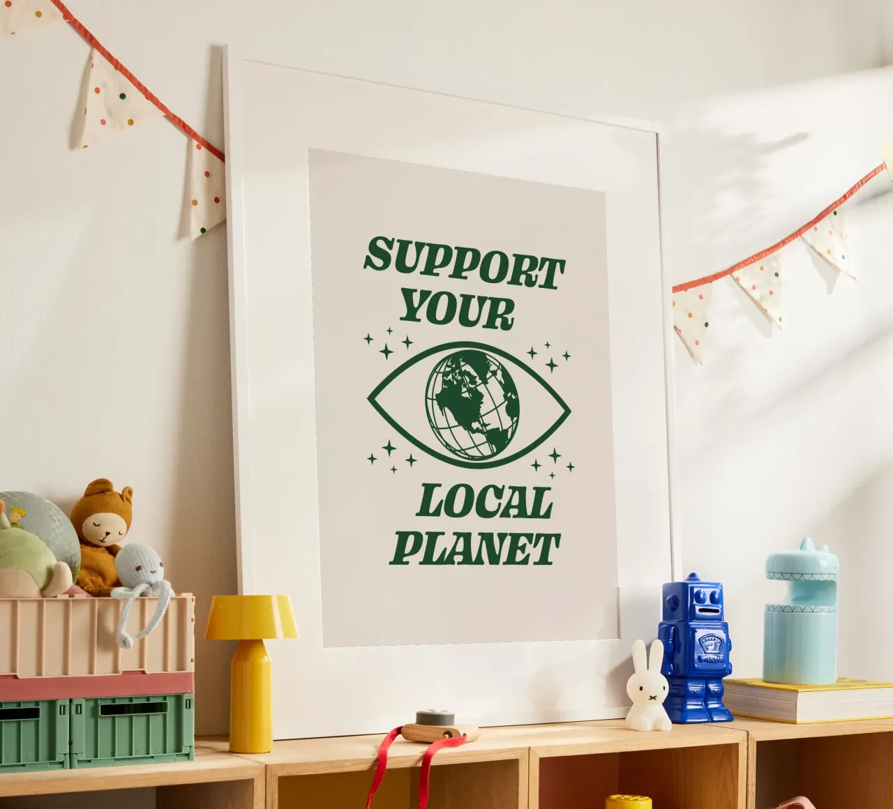 Support your Local Planet hahnemühle by Eco Rebel Creative