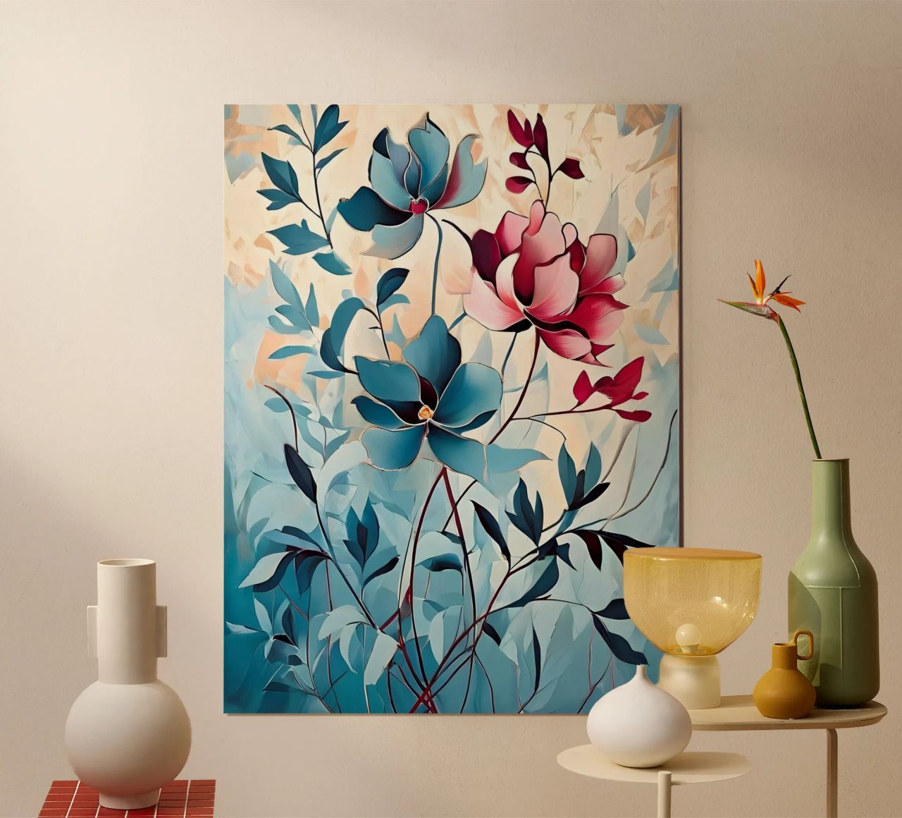 Symphonie florale poster de Artistic-shop