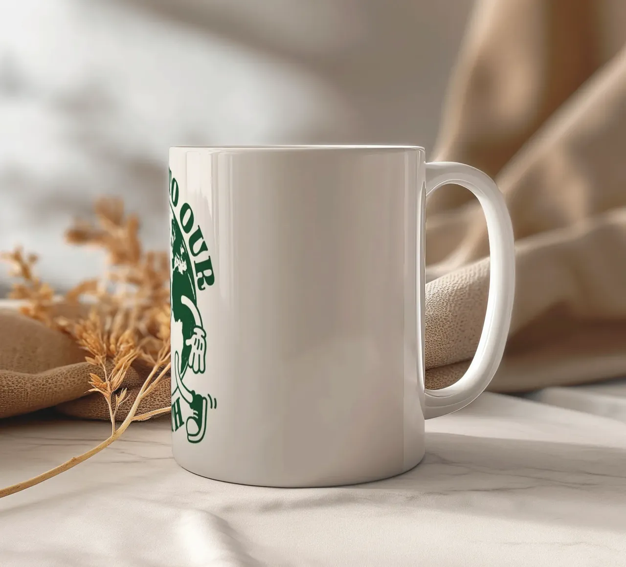 Siate gentili con la nostra Terra tazza in ceramica da Eco Rebel Creative