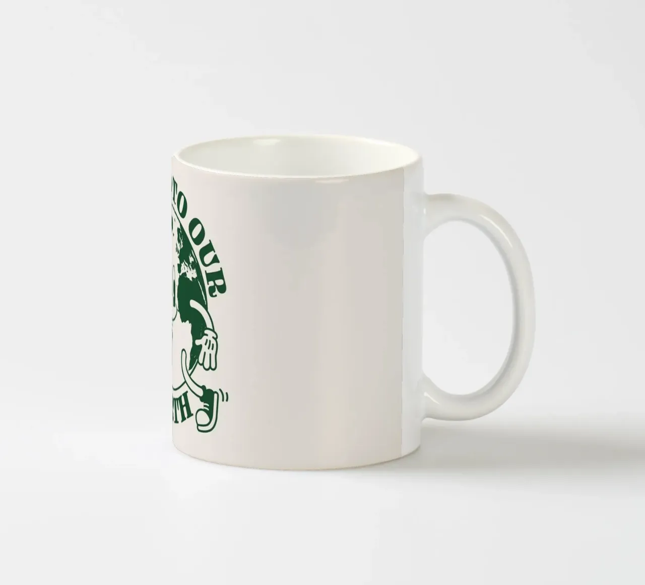 Siate gentili con la nostra Terra tazza in ceramica da Eco Rebel Creative
