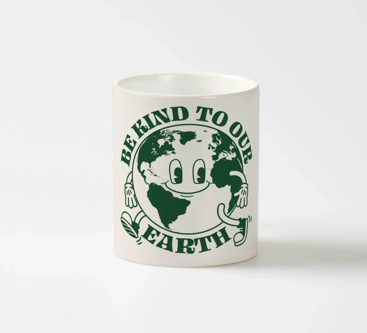 Siate gentili con la nostra Terra tazza in ceramica da Eco Rebel Creative