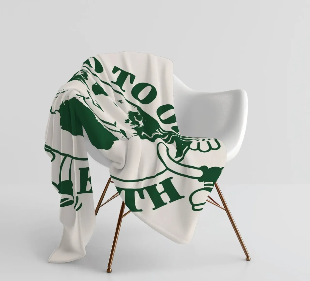 Siate gentili con la nostra Terra coperta in pile da Eco Rebel Creative