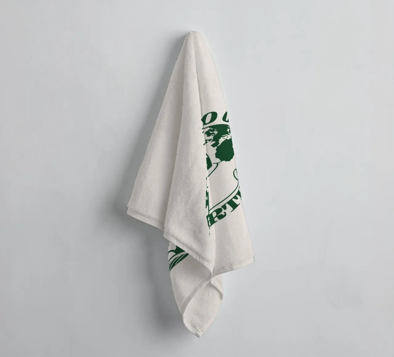 Siate gentili con la nostra Terra asciugamano da bagno da Eco Rebel Creative