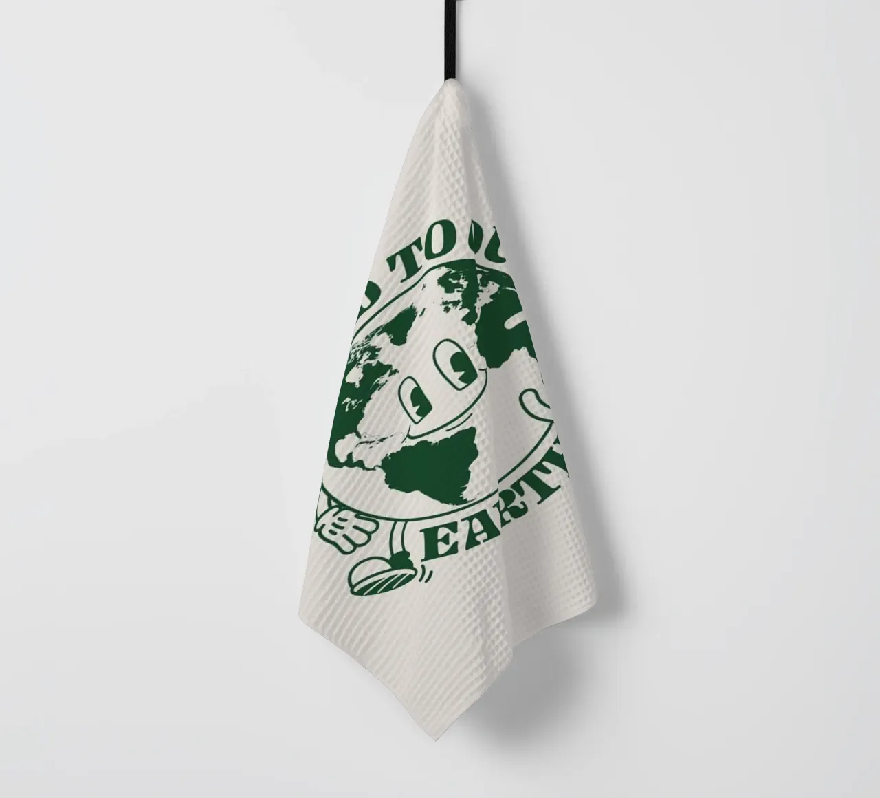 Siate gentili con la nostra Terra canovaccio da cucina da Eco Rebel Creative