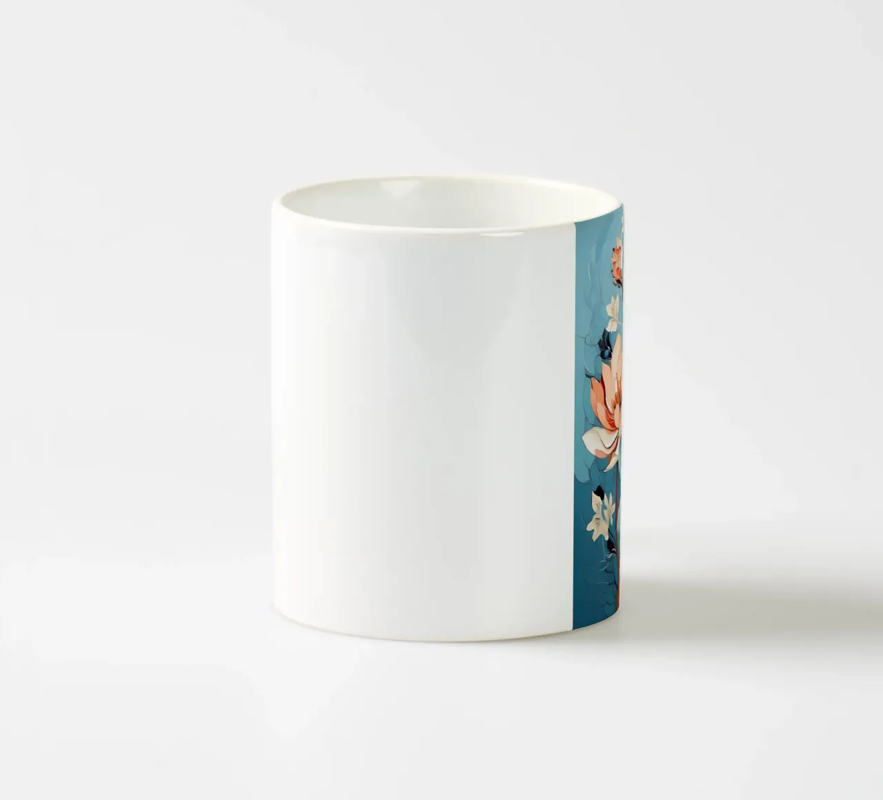Rapsodia di peonie tazza in ceramica da Artistic-shop