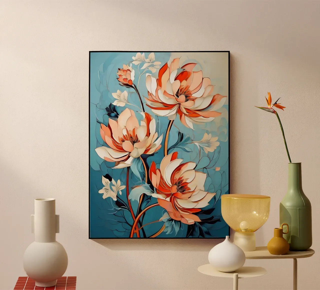 Rapsodia di peonie plexiglass da Artistic-shop