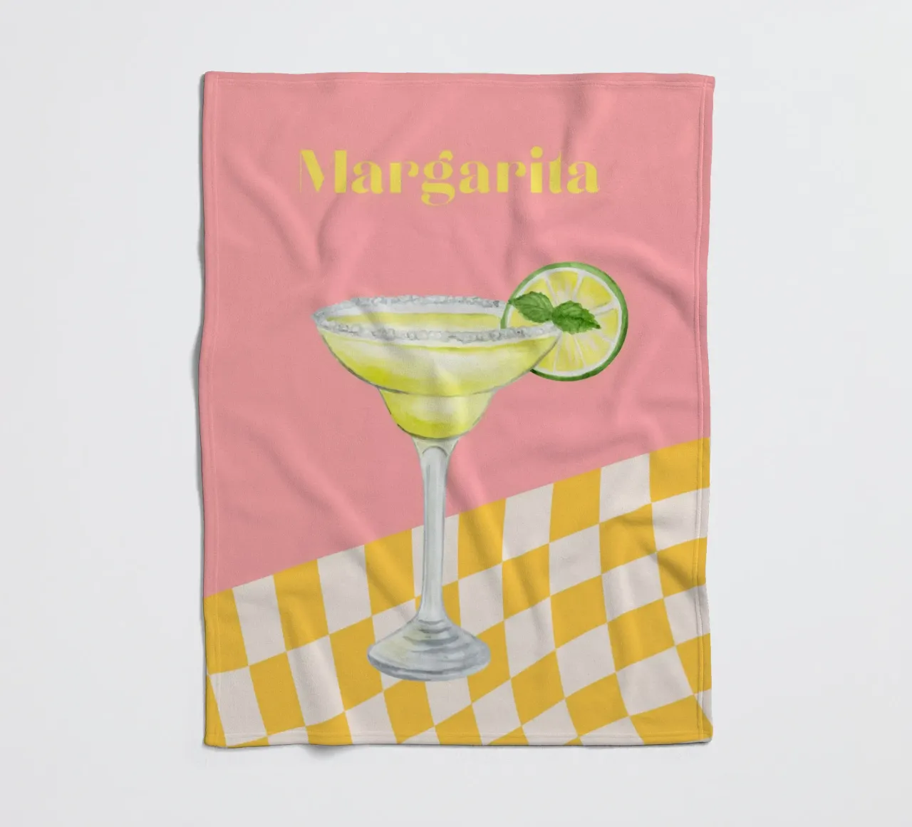 Margarita coperta in pile da DesignArt