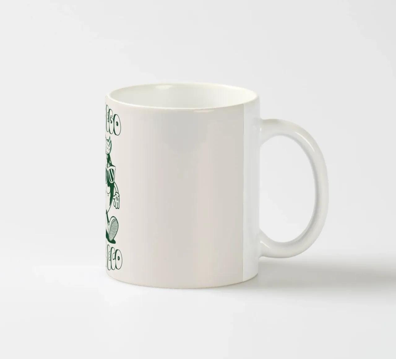 Meno Ego Più Eco tazza in ceramica da Eco Rebel Creative