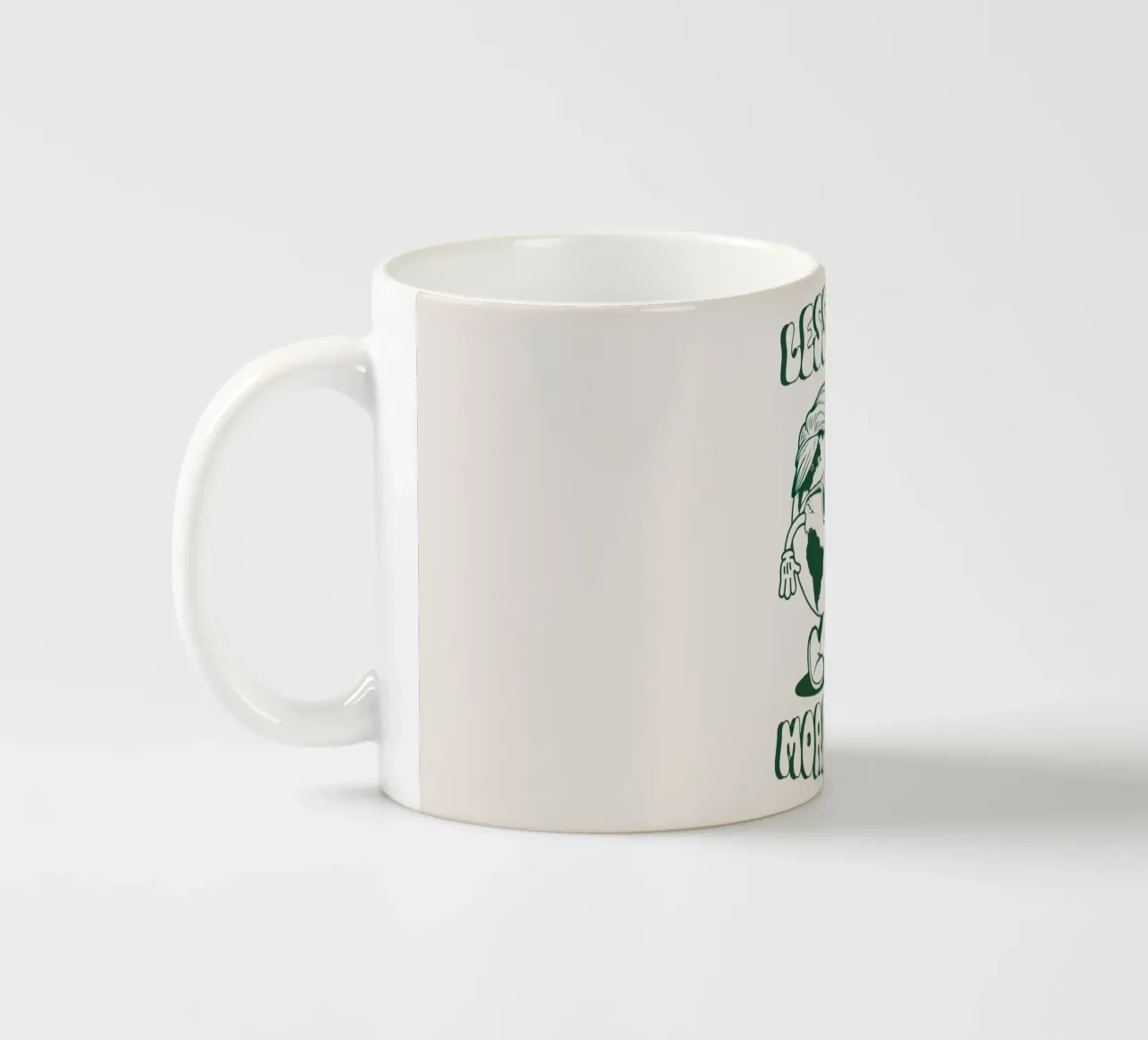 Meno Ego Più Eco tazza in ceramica da Eco Rebel Creative