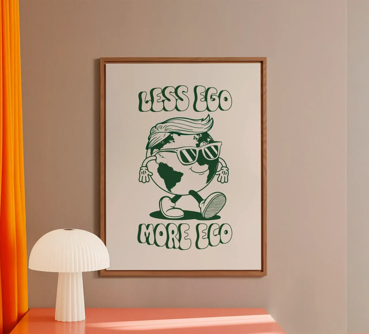 Meno Ego Più Eco alluminio dibond da Eco Rebel Creative