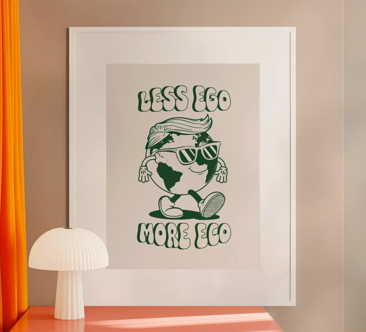 Meno Ego Più Eco carta hahnemühle da Eco Rebel Creative
