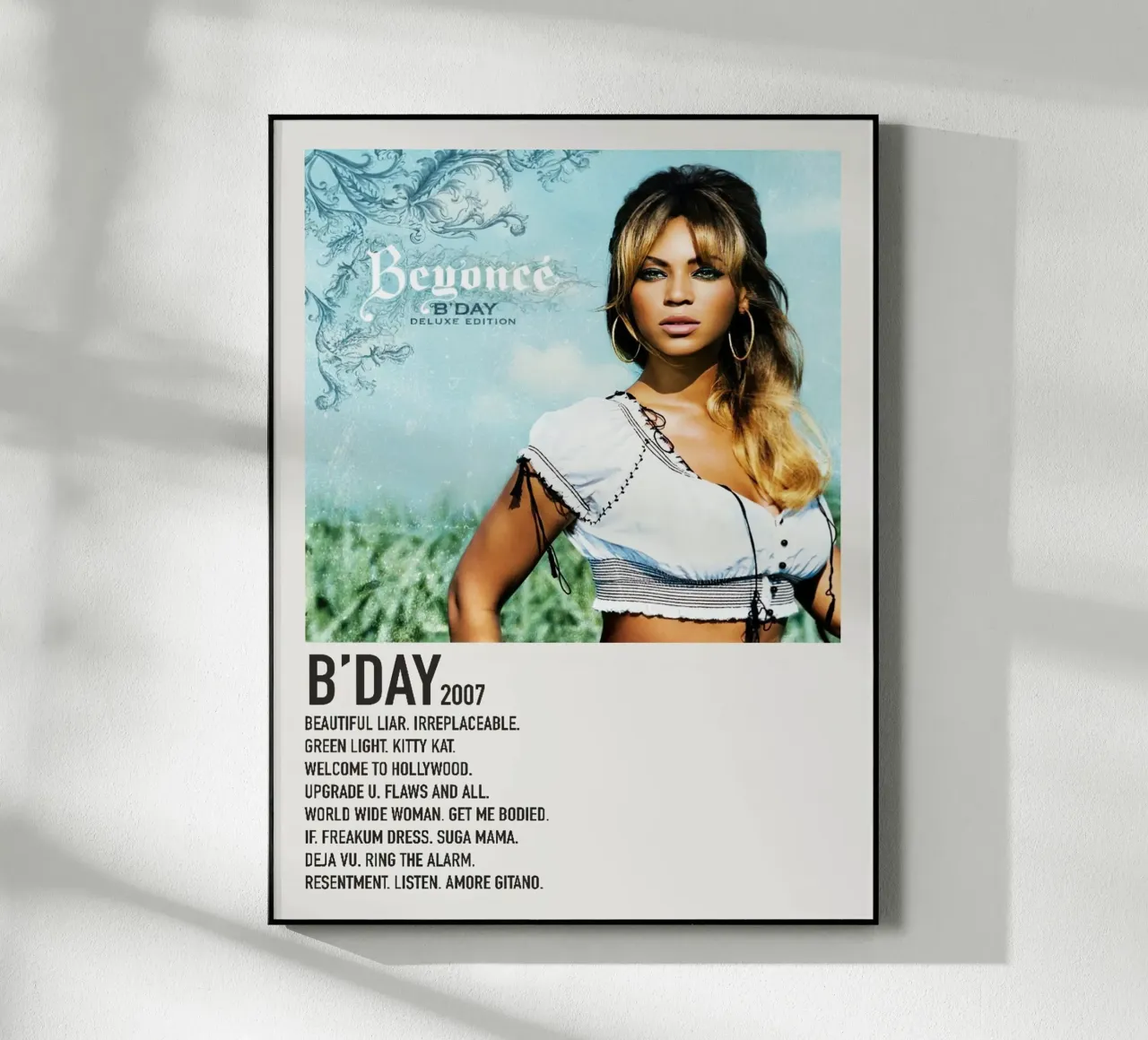 Beyonce B'Day plexiglass da Roronoa7