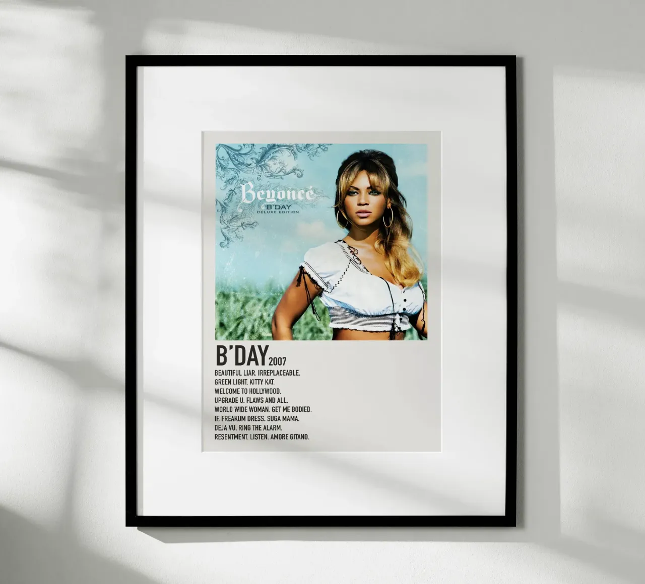 Beyonce B'Day carta hahnemühle da Roronoa7