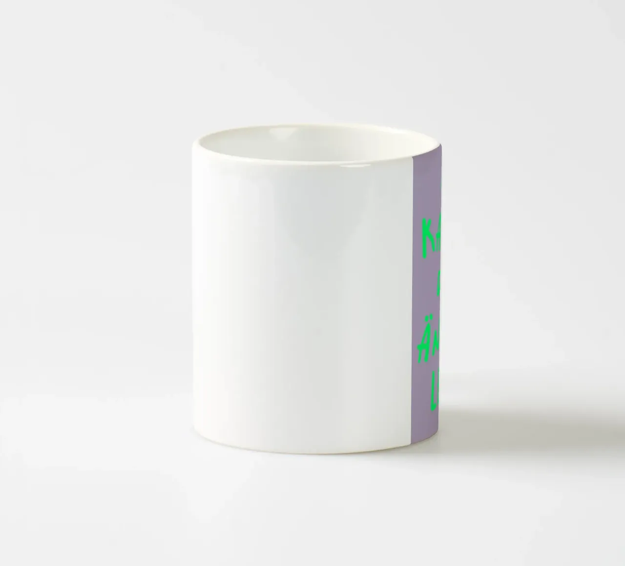 Du kannst dein ÄNDERN leben ). (2 Farbvarianten) tazza in ceramica da FRICKE DESIGN