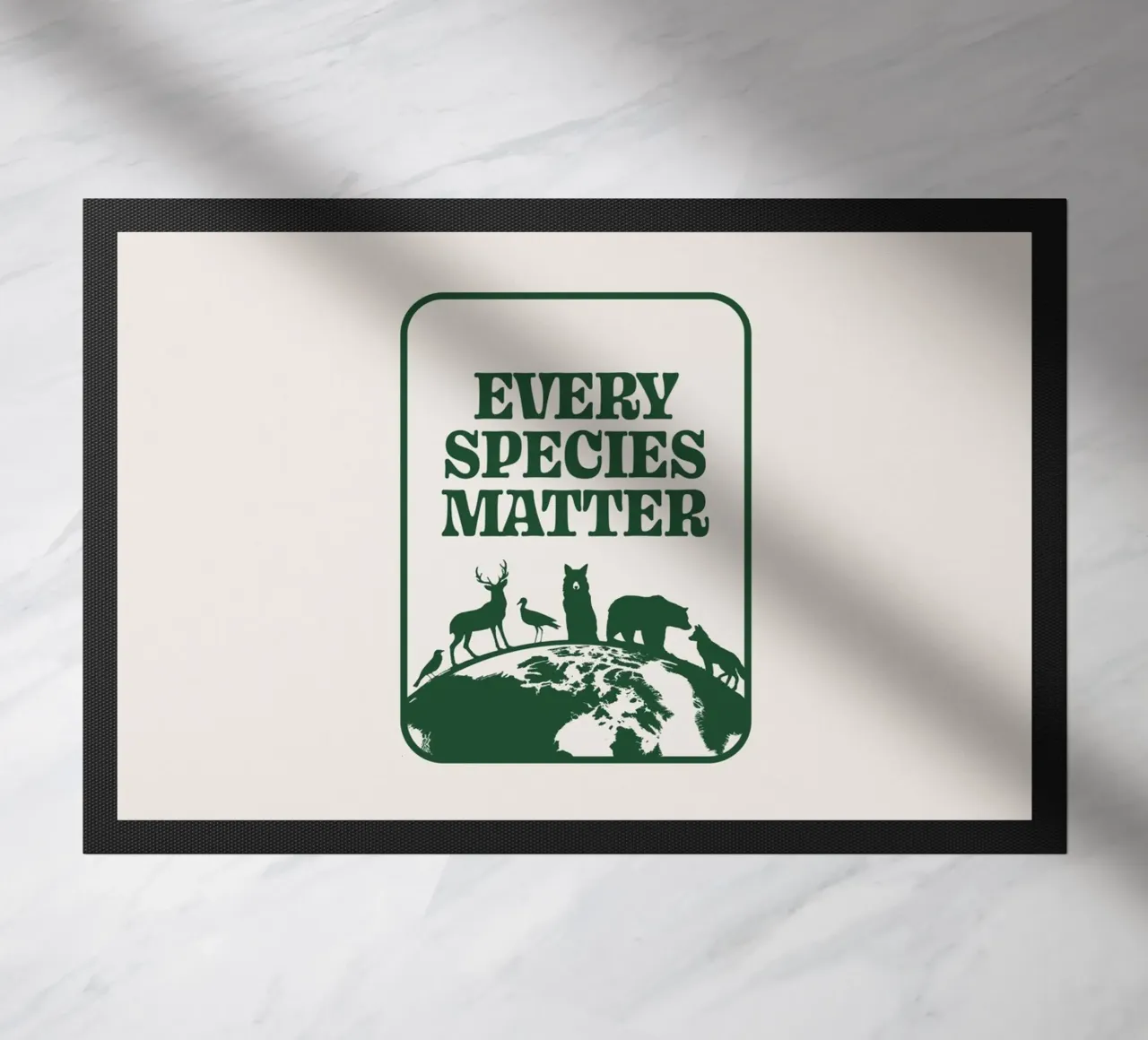 Ogni specie è importante zerbino da Eco Rebel Creative