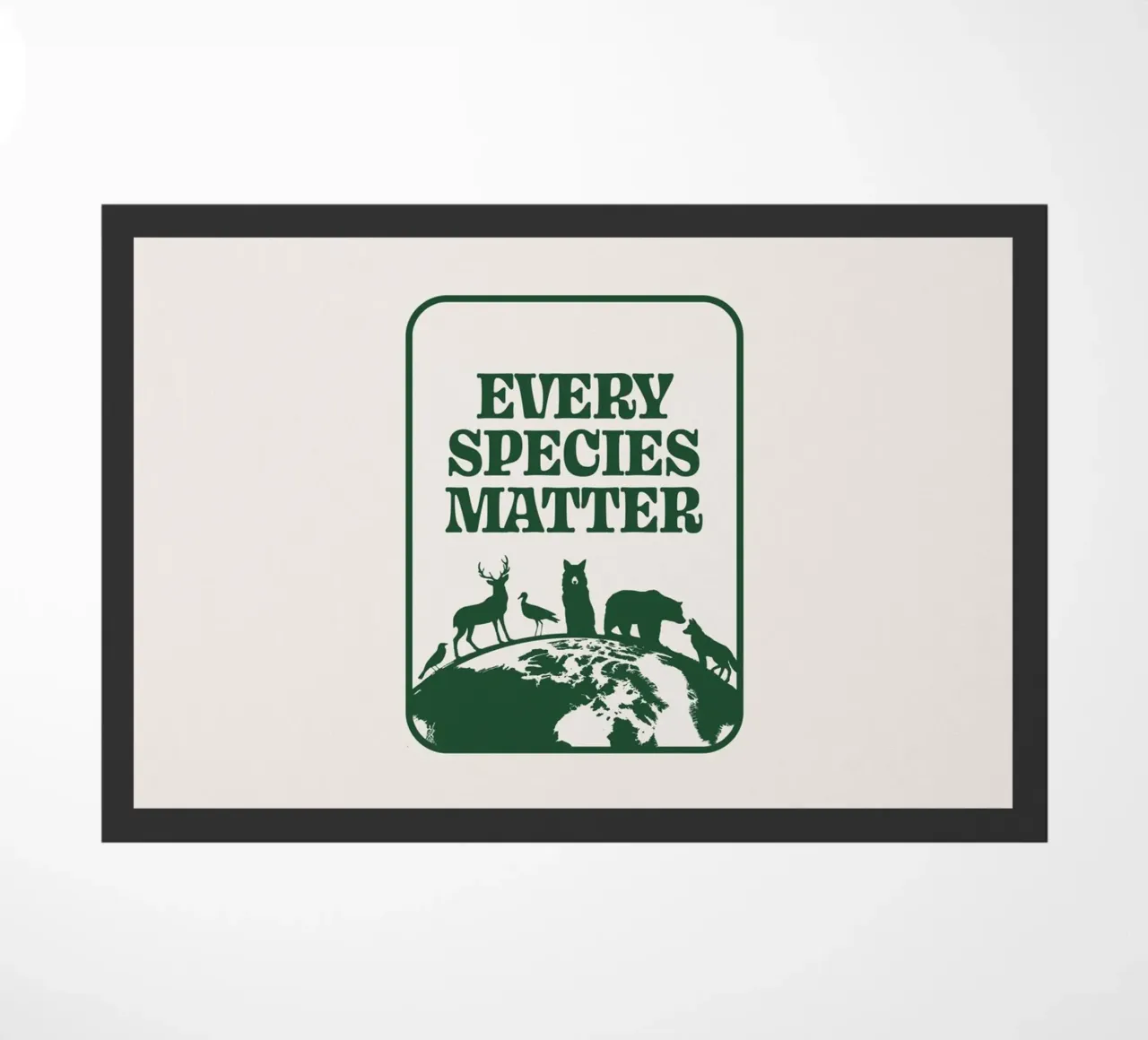 Ogni specie è importante zerbino da Eco Rebel Creative