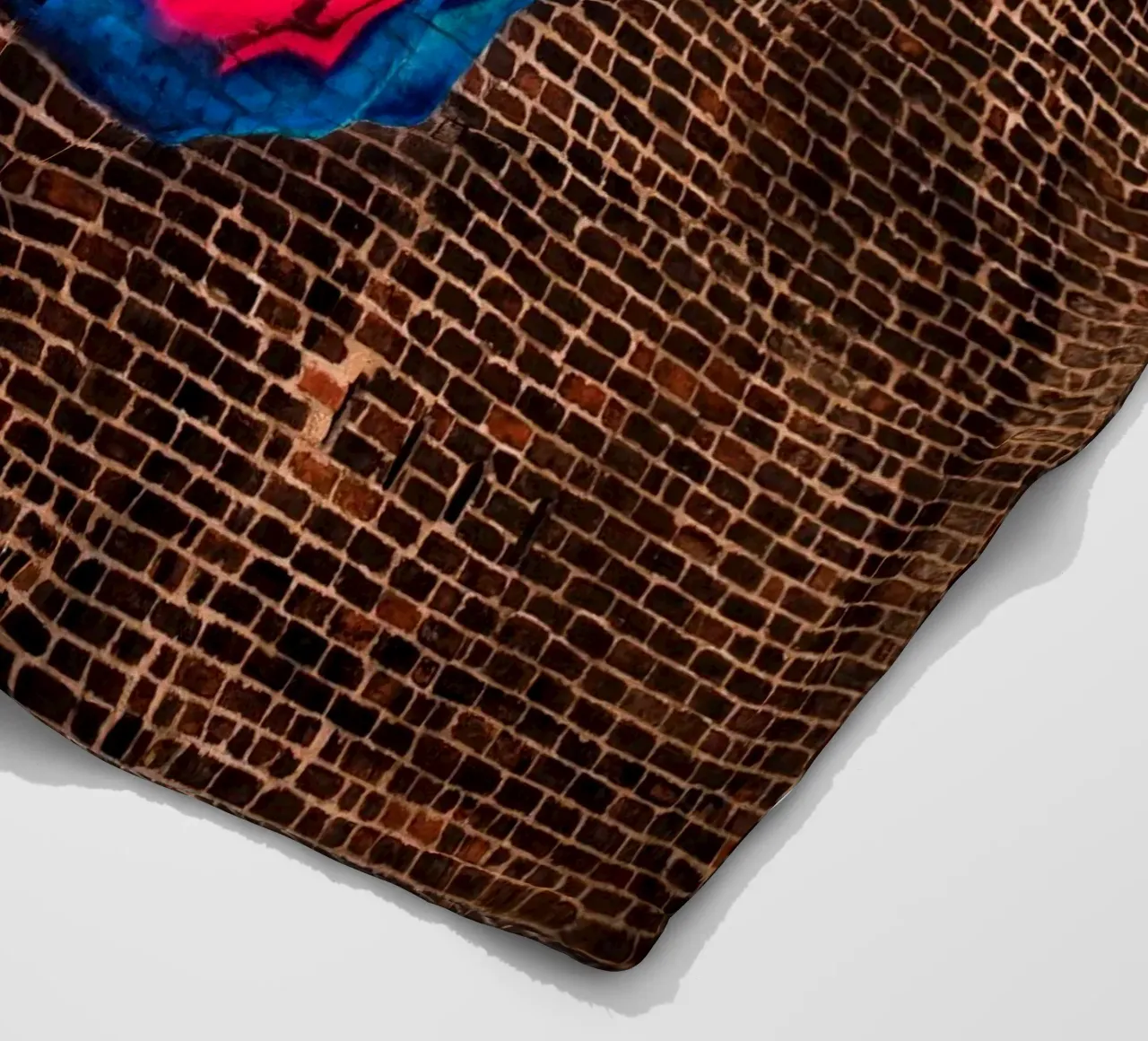 arte di strada, mani colorate a Manchaster (Inghilterra) coperta in pile da atmospheric pictures