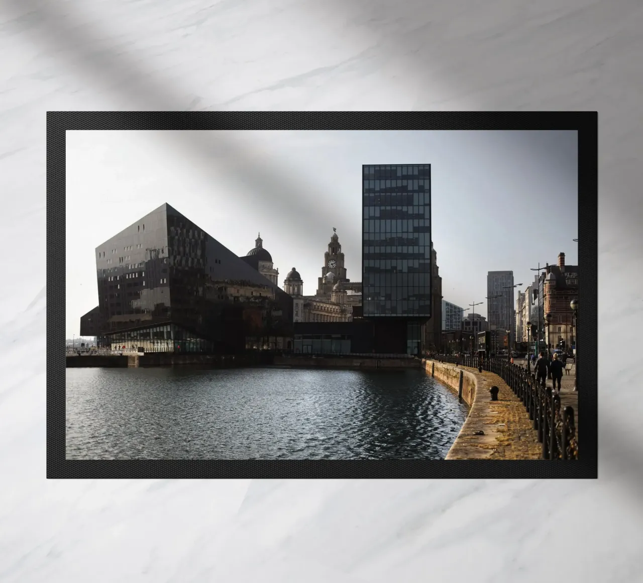 Uferpromenade, Liverpool (Inghilterra) zerbino da atmospheric pictures