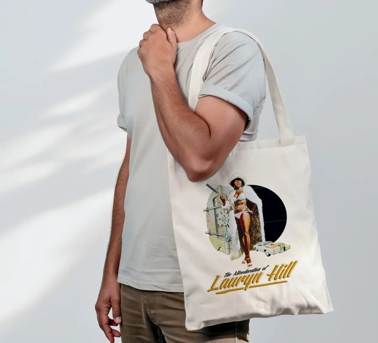 Miseducation borsa in juta da Ads Libitum