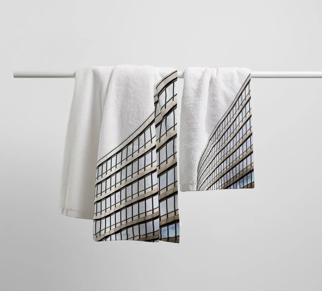 Architettura da Manchaster (Inghilterra) asciugamano da bagno da atmospheric pictures