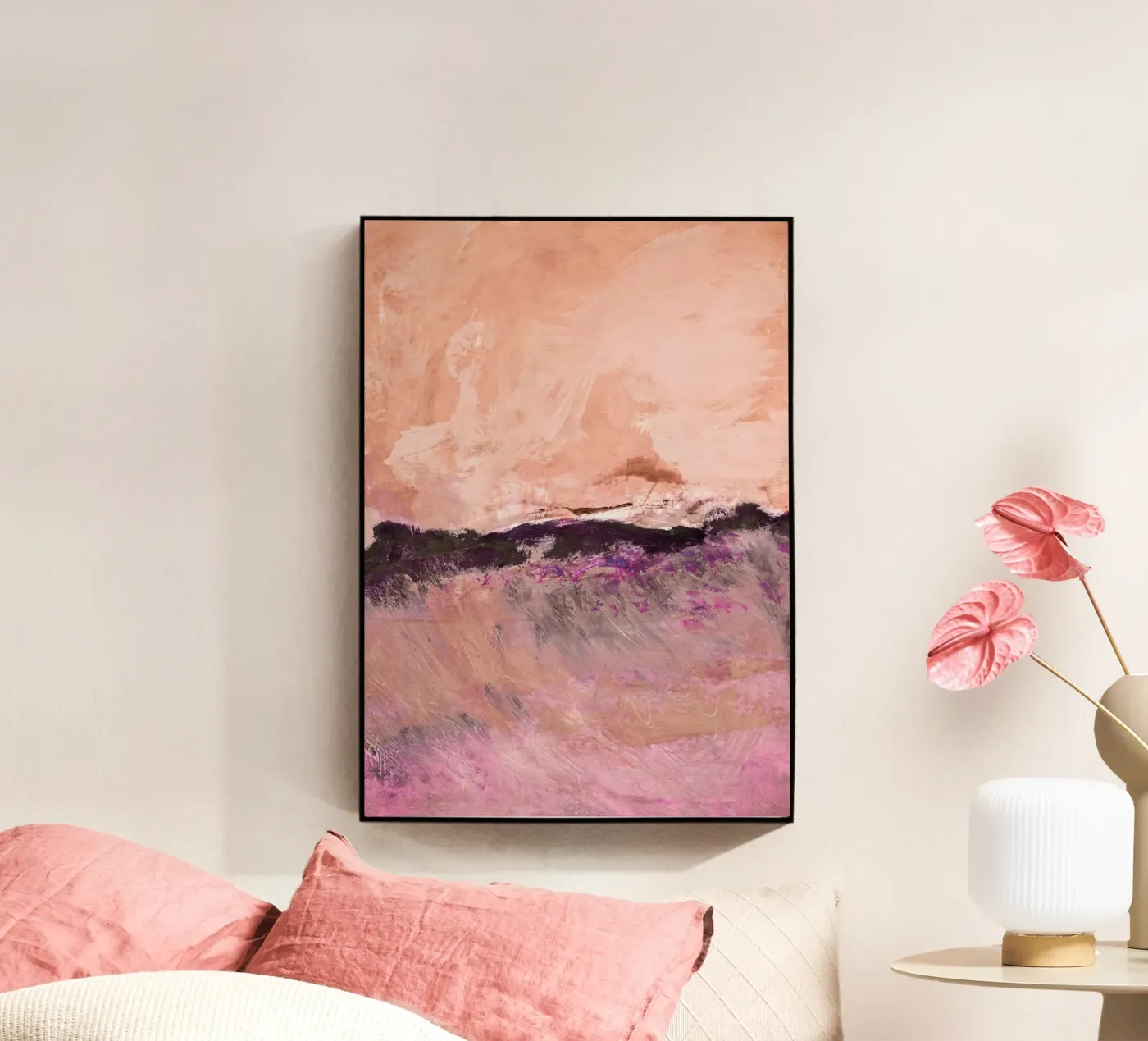 expressive landscape Acryl-Glas von IRIS LEHNHARDT FINE ART