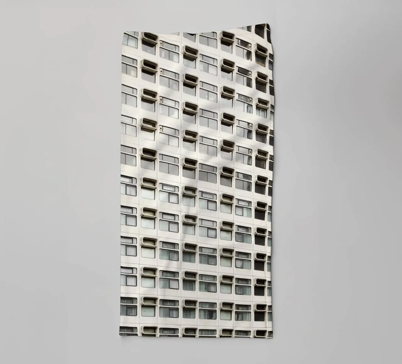 Modern architecture from Manchaster (England) towel by atmospheric pictures