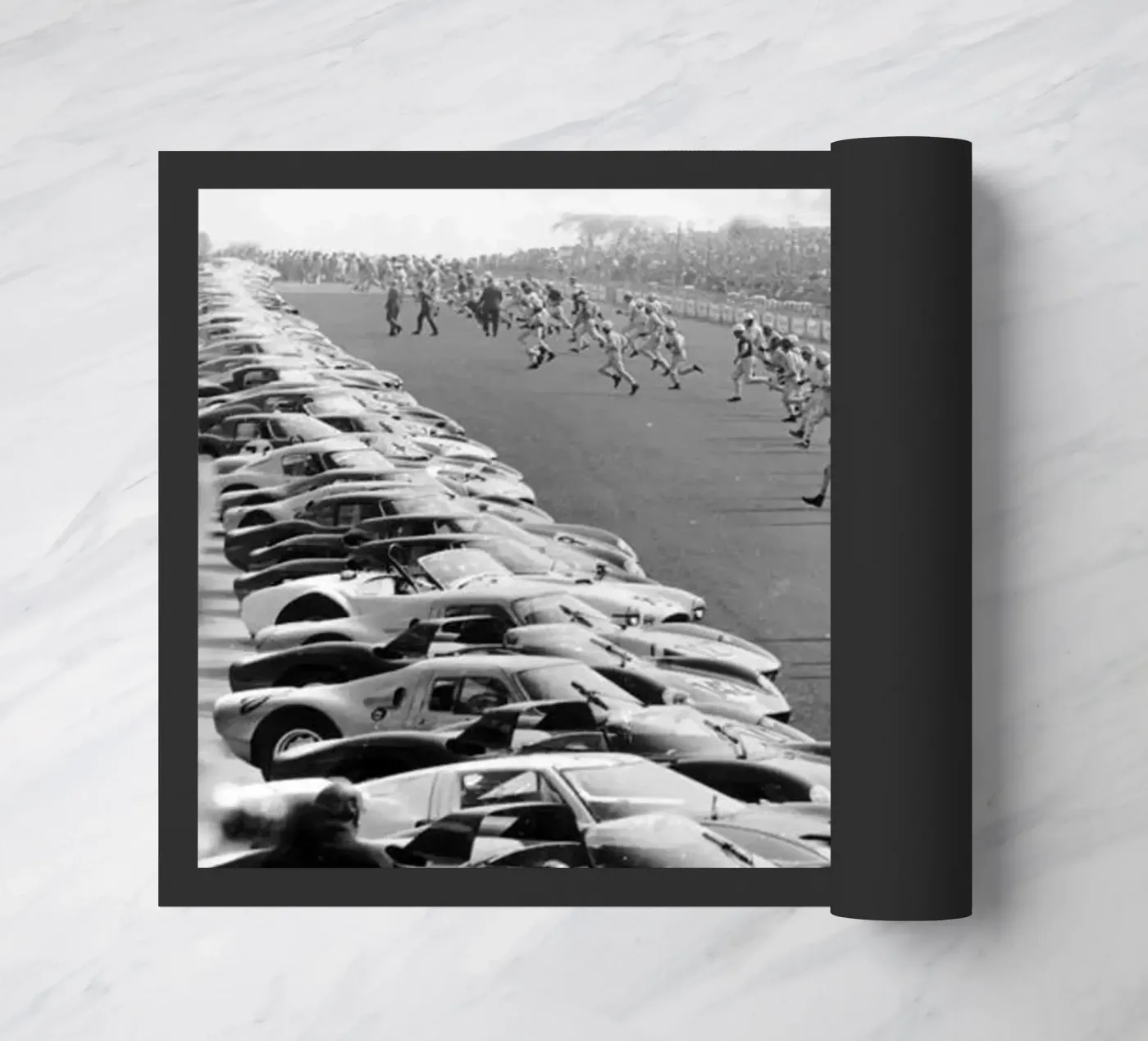 Die alte Ethnie Fußmatte von Shiva Shops