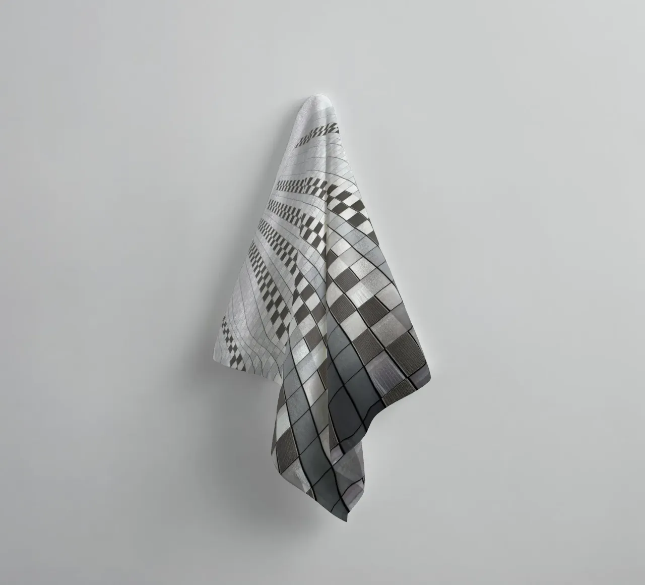 Modern architecture from Manchaster (England) towel by atmospheric pictures