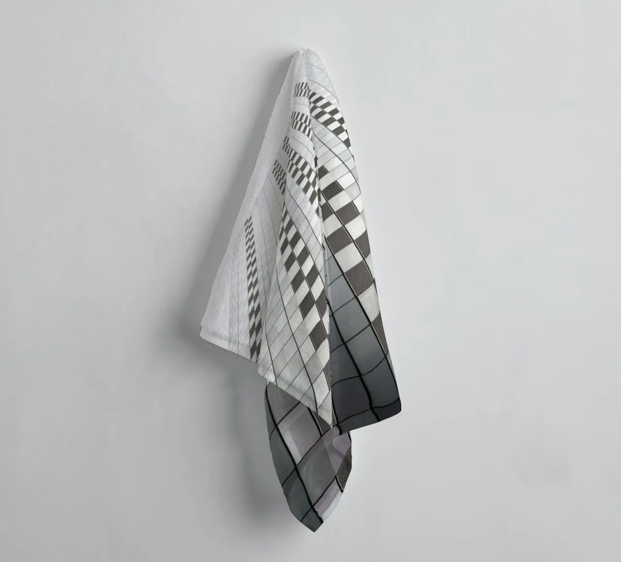 Modern architecture from Manchaster (England) towel by atmospheric pictures